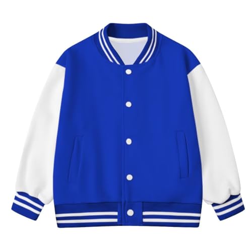 Image of ARTMINE Kids Baseball Jackets Casual Varsity Jacket School Bomber Jackets