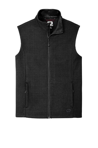 OGIO Unisex Grit Fleece Vest | Sleeveless Jacket for Men & Women, Comfortable Zip Up for Casual Wear, Work & Travel