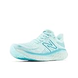 New Balance Women's Fresh Foam X 1080 V12 Running Shoe, Bright Cyan/Virtual Blue, 6