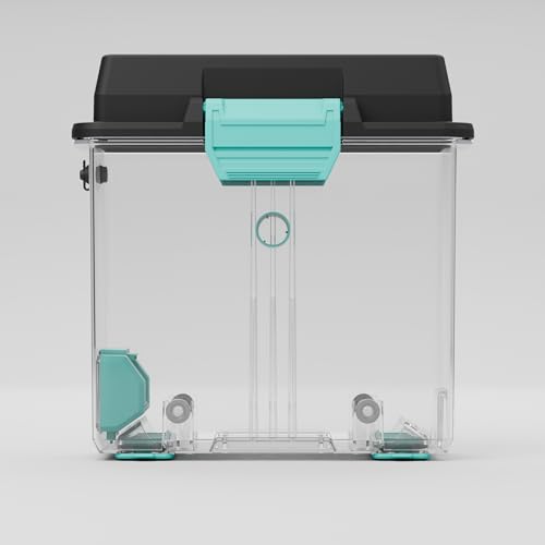 polymaker 3d printing filament storage box - polydryer box for continuous filament sealing and protection 3d printer filament holder compatible with pa nylon pla pvb petg abs tpu 175mm 285mm
