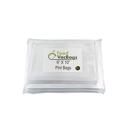 VacMaster Two Rolls of Vacuum Sealer Bags for Foodsaver - One 11.5 X 50' and One 8 X 50' by Vacmaster