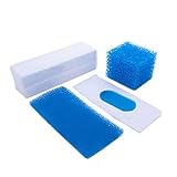 Jicior 5Pcs/Set Replacement Filter Set Compatible with Thomas 787203 Twin Genius Aquafilter TT T2 Vacuum Cleaner Accessory Home Cleaning Tool Parts