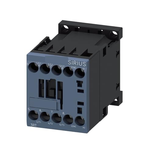 Contacteur triphase 400V 5.5kW avec bobine 220V AC contact auxiliaire NF 3RT6017