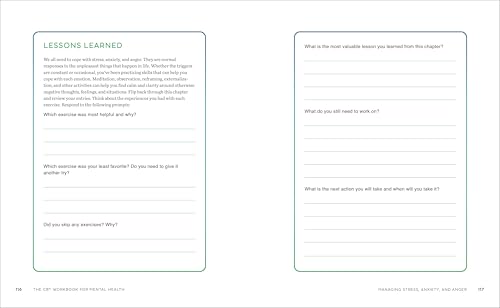 The CBT Workbook for Mental Health: Evidence-Based Exercises to Transform Negative Thoughts and Manage Your Well-Being Paperback – July 13, 2021 - Image 3