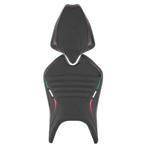 Cojín de asiento RS660 antideslizante y ergonómico para conductor y acompañante de moto