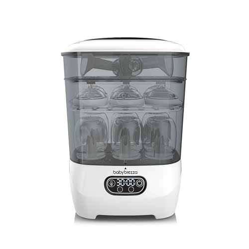 Baby Brezza Bottle Sterilizer and Dryer Advanced &ndash; 33% Faster - Largest Capacity Steam Sanitizer -...