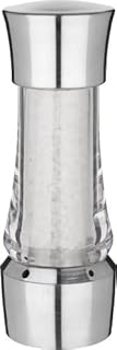 Trudeau Stress Less Easy Grind Pepper Mill Acrylic Stainless Steel Clear 17.5 cm x 8 cm x 8 cm
