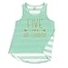 Bump and Beyond Designs Girl 5th Birthday Outfit, Five Year Old Girl Gifts, 5th Birthday Tank Top (6T),Ice Green