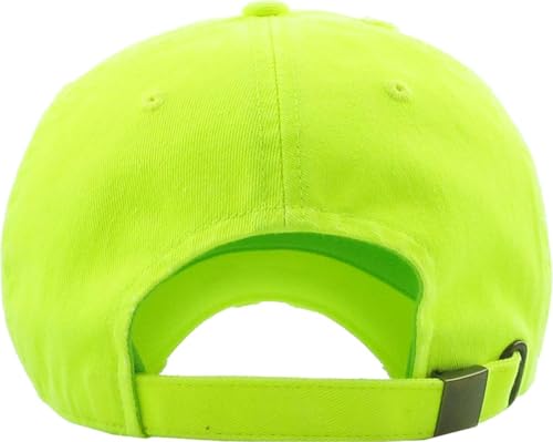 Image of KBETHOS Vintage Washed Distressed Cotton Dad Hat Baseball Cap Adjustable Polo Trucker Unisex Style Headwear