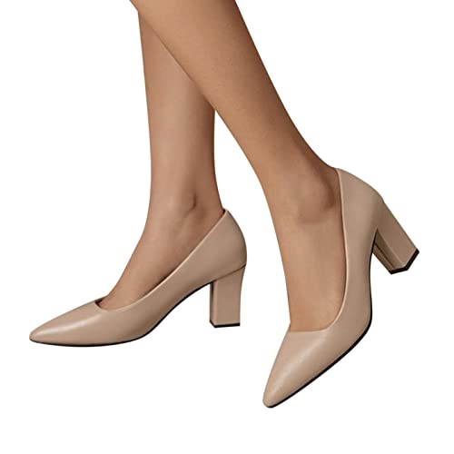 Mlagjss Womens Pointed Toe Mules, Fashion Women's Casual Shoes Breathable Slip On Outdoor Flat Shoes #TOP1