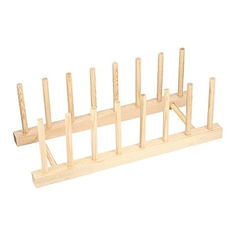 Escurridor de Platos de Madera JUHONNZ Cover