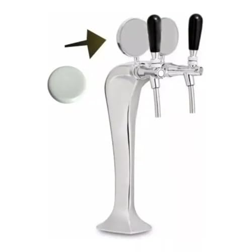 2 Cerâmica Porcelana Para Medalhão Chopeira Torres Naja