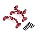 ICDKOYK 1 Définir des Fournitures de Mise à Niveau RC Excellents Moteurs Réparation de réparation Set Accessoire Moteur Remplacement du siège de Tige pour 1/12 D90 D96 MN98 MN99S, Rouge