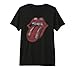 Mens The Rolling Stones Distressed Tongue T-Shirt
