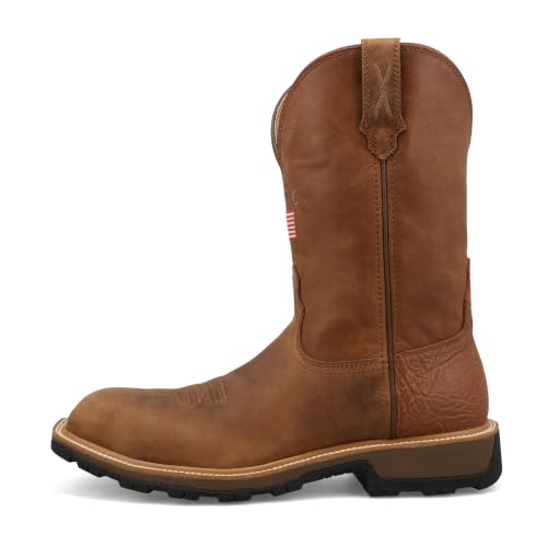 Image of Twisted X Men's 11 inch Pull On Nano Composite Toe UltraLite X Western Work Boot