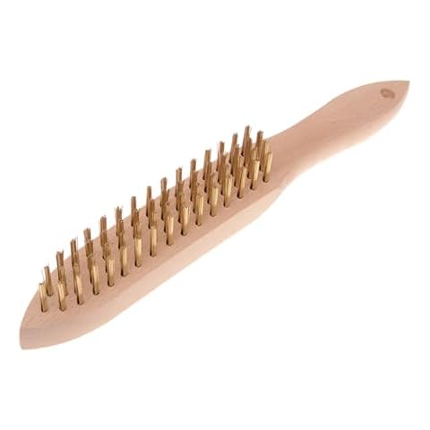 Faithfull 680/B4 Brass Wire Scratch Brush Cover