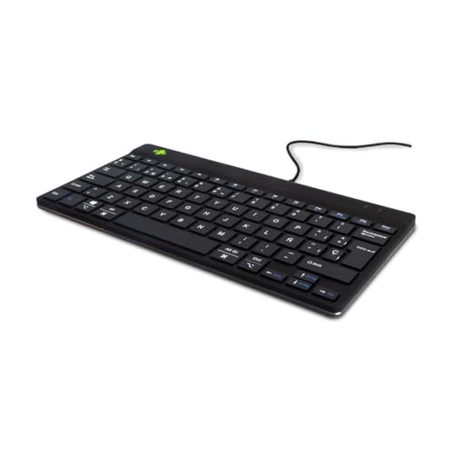 R-Go Teclado RGOCOESWDBL Negro QWERTY Español - Marca EAN: 8719274492290