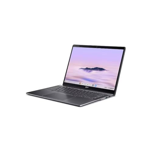 Image of Acer Chromebook Plus Spin 514 CPE594-1N CPE594-1N-5551 14 inch Touchscreen Convertible 2 in 1 Chromebook - WUXGA - 60 Hz - Intel Core 5 120U - 16 GB - 256 GB SSD - English (US) Keyboard - Iron