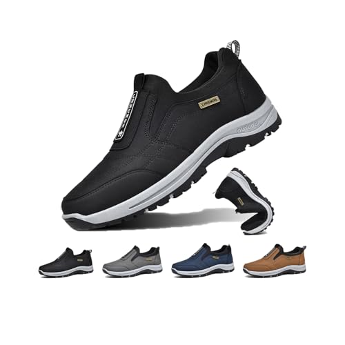 Slip On Shoes for Men Comfort Walking Shoes No Laces Lightweight Breathable Casual Sneakeroutdoor Casual Arch Summer Indoor Outdoor Shoes