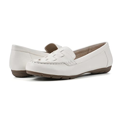 Image of CLIFFS BY WHITE MOUNTAIN Women's Giver Cushioned Loafer Flat