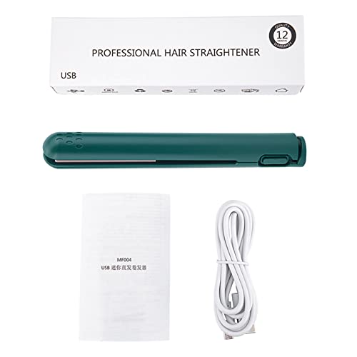 Plancha 2 en 1 para cabello con tecnología cerámica USB miniatura 2