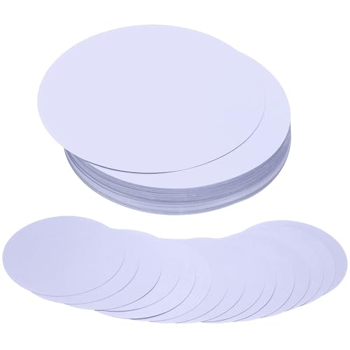 Cercles découpés en papier violet clair PATIKIL 15cm pour loisirs créatifs enfant