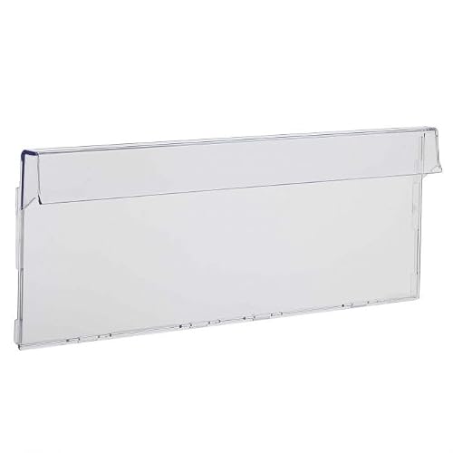 Masterpart Clear Top Or Middle Plastic Drawer Front Panel Cover Handle To Fit Beko Fridge Freezer & Freezers