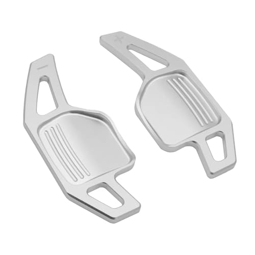 Compatible With A4 B8 A3 8P S3 A5 A6 S6 C6 Q5 A8 R8 TT TTS MK2 8J �Ԃ̃X�e�A�����O�z�C�[���p�h���V�t�^�[�G�N�X�e���V���� �p�h���V�t�g �G�N�X�e���V����(Silver)