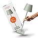 Produktbild SIGOR Nuindie 2.0 - Dimmbare LED Akku-Tischlampe Indoor & Outdoor, IP54 spritzwassergeschützt, Höhe 38 cm, aufladbar mit USB-C, 12 h Leuchtdauer, salbeigrün