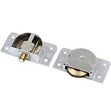 Türrollen Edelstahl Schiebetür Rad Schrank Pulley Hängeschränke Möbel Schlafzimmer Kleiderschrank Türen(338 plastic)