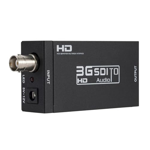 Convertidor 3G-SDI a HDTV adaptador de transmisión transmisión difusión 1080p