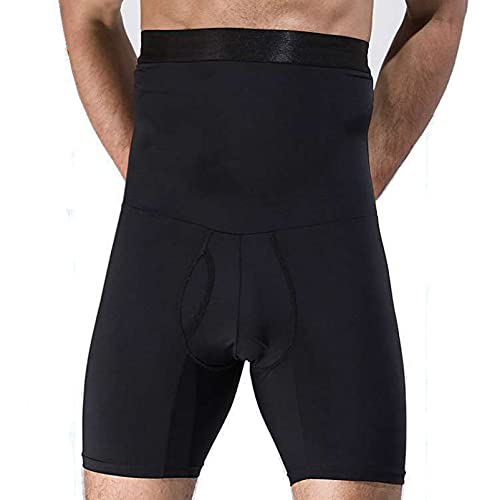 Calzoncillos tipo bóxer elásticos para hombre con entrenador de cintura y muslo más delgado 3
