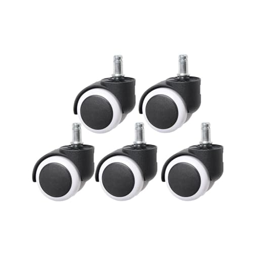 10mm/11mm 2�C���` �T�[�N���b�v/�l�W PU �I�t�B�X�`�F�A�L���X�^�[ ��^��]�z�C�[�� �T�C�����g(Circlip-white-11mm)