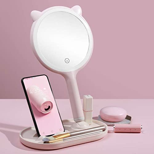 Espejo Maquillaje Led FOMIYES Redondo Compacto miniatura 5