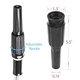 YSMN 304 Stainless Steel Garden Hose 75FT Upgraded Metal Expandable Hoses With Nozzle and 3/4 Solid Fitting, Sturdy and Lightweight, Kink-Free, Rust Proof Water Hose for Yard Camper - Image 7