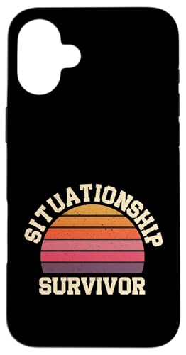 Situationship Survivor 人間関係の混乱 - スマホケース iPhone 16 Plus 用