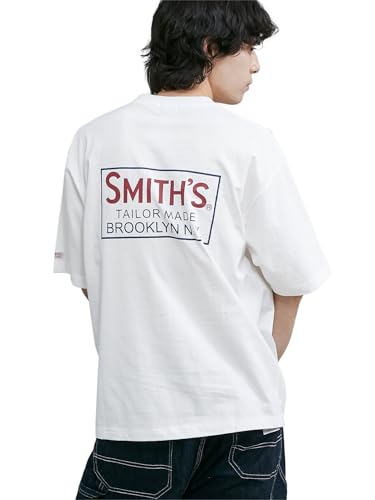 [�R�[�G��] SMITH�fS(�X�~�X) �ʒ����S�v�����g�|�P�b�gT�V���c 75256030424 0190 WHITE(01) XL