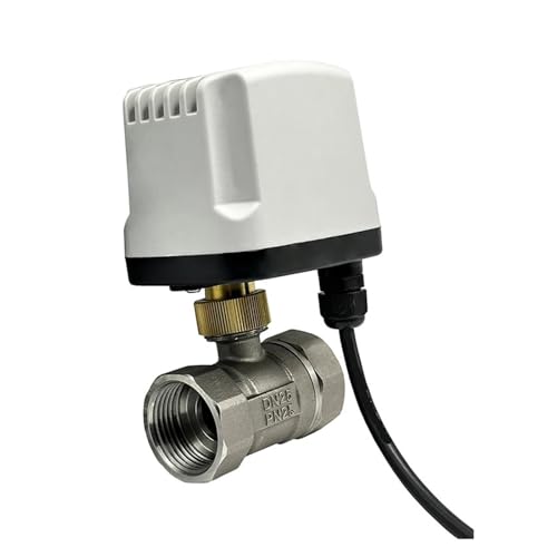 Válvula motorizada de acero inoxidable con gran torque para control eficiente de agua de 1/2" 4
