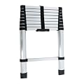 WFLNHB Extension Ladder 6.6ft Aluminum 330lbs, Non-Slip Pad One-Touch Retractable Compact Foldable Extension Ladders, Portable Multi-Purpose Suitable for RV or Outdoor Work, Home, Attic Use