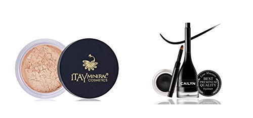 CAILYN Black Eye gel Eyeliner and Itay Mineral Shimmer Elegance Set