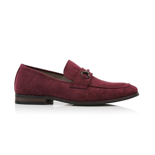 Image of Ferro Aldo Men's Premium Moc Toe Loafers | Casual & Dress Styles with Tassels & Horsebit Buckles
