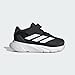 adidas Duramo SL Elastic Lace Sneaker, Core Black/White/Carbon, 4 US Unisex Big Kid
