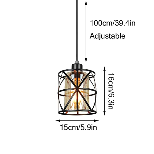 Lustre suspension de style simple E27 pour remplacer un plafonnier démodé - 8