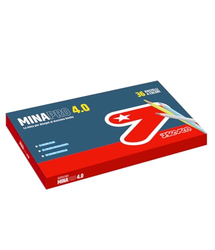 Pastels école Minapro 4.0 Seven coffret de 36 pièces pour le dessin