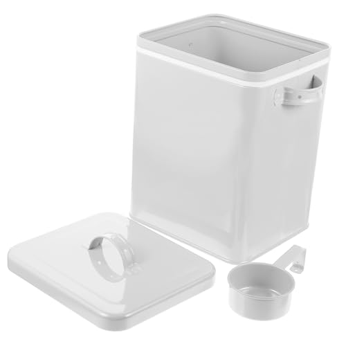 Cabilock Contenedor de Arroz con Tapa Sellada Balde para Ropa Almacenamiento de Harina Recipiente para Alimentos para Mascotas Suministros de Cocina Color