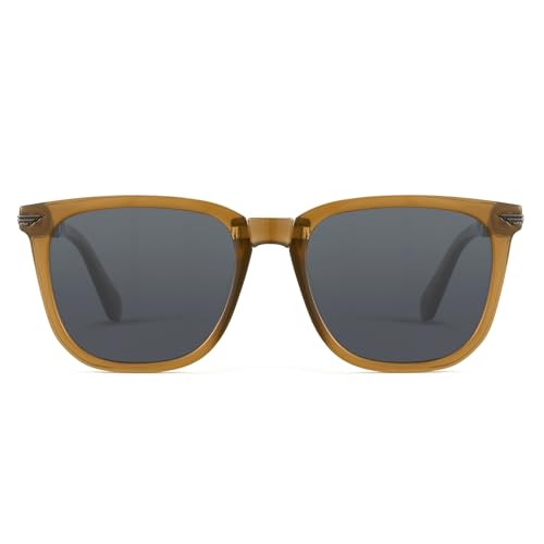 Cyxus 2024 Folding Sunglasses Polarized Lens UV 400 Protection Shade Portable Ultralight TR Frame Eyewear P11692