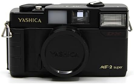 YASHICA MF-2 Super 35mm Film Camera with 38mm f/3.8 Lens by Kokoti (Black)