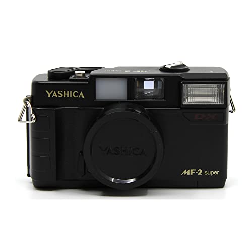 Yashica Mf-2 Super 35Mm Film Camera With 38Mm F/3.8 Lens By Kokoti (Black) #TOP18