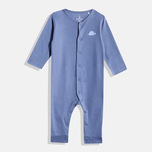 Image of Mothercare Sleepsuit Sleeveless Cotton Apple Print Pack of 5 Multicolour
