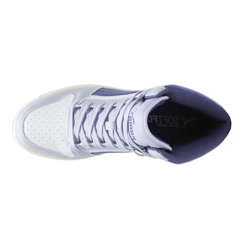 PUMA Womens Rebound Layup Sl High Sneakers Shoes Casual - Blue, White - Size 9 M4